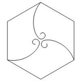 hexagon swirl 001